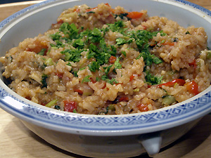 Gebratener Reis mit Gemüse